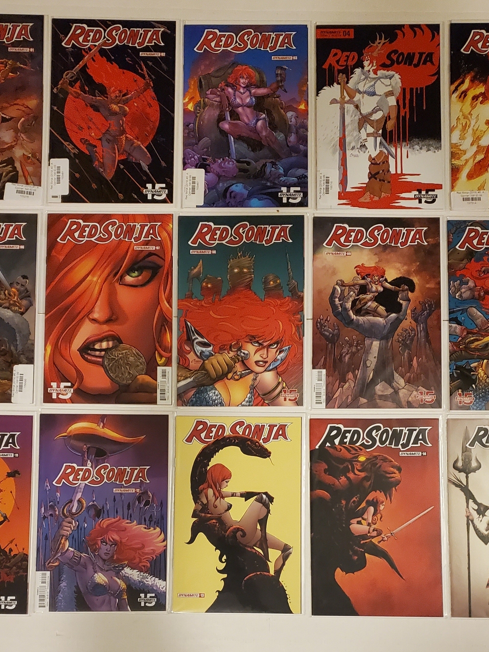 RED SONJA vol5 ISSUES #1-28 Complete Series FANTASTIC CONDITION NM Dynamite